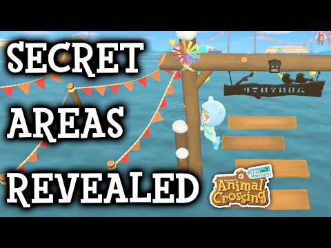 Uncovering the Hidden Areas on Harv's Island (Plaza Edition) | Animal Crossing New Horizons