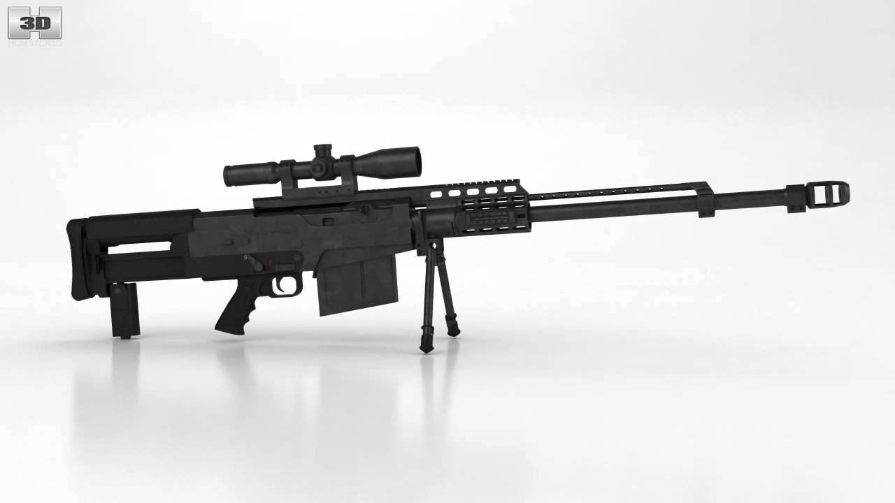 Accuracy International AS50 3D model by 3DModels.org