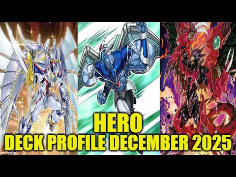 HERO DECK PROFILE (DECEMBER 2025) YU-GI-OH!