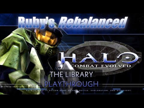 Ruby's Halo CE Rebalanced (The Library) Playthrough