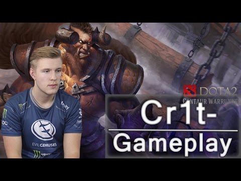 EG.Cr1t- Centaur Warrunner Gameplay - Evil Geniuses