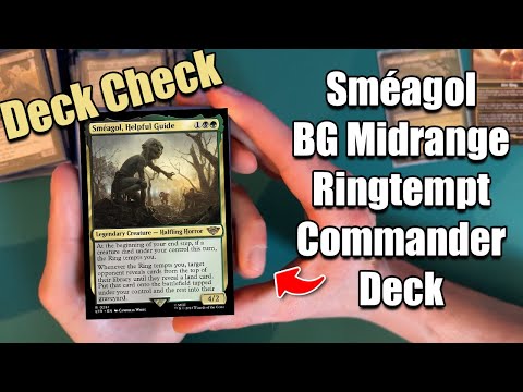 Smeagol führt uns zum Sieg! 💍 Landfall & Ring Tempting Commander Deck | Magic: The Gathering