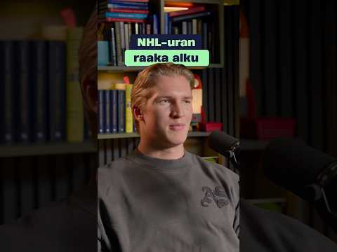 NHL-uran alussa en saanut hankkia kämppää ft. Anton Lundell