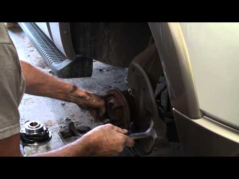 02 explorer wheel hub change