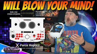 X-Force Haptics Kit for X-Arcade 2TV-XR Will Blow Your Mind!