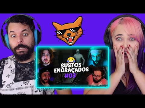 MELHORES SUSTOS DOS STREAMER (Viralizou Clips) ‹ REACT ›