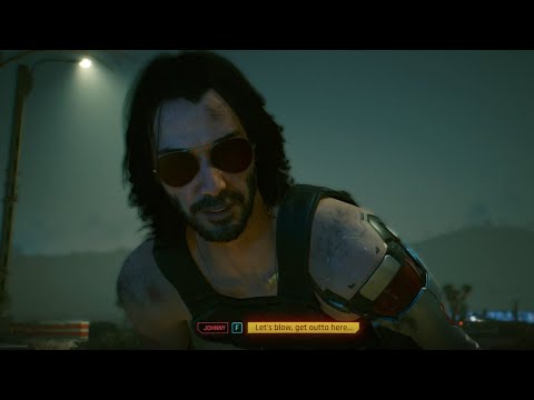 Cyberpunk 2077 - Johnny Silverhand Legendary Speech About Corporations 4K