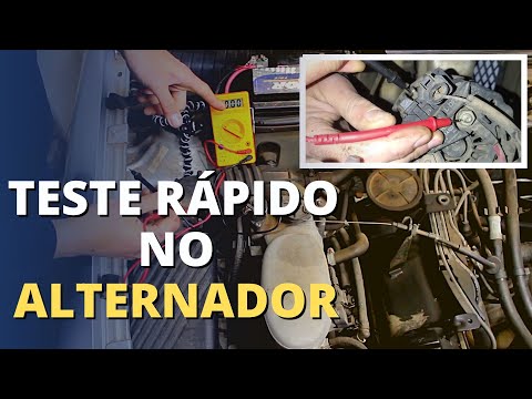 Teste Rápido e Profissional no ALTERNADOR ; UPMOTORS