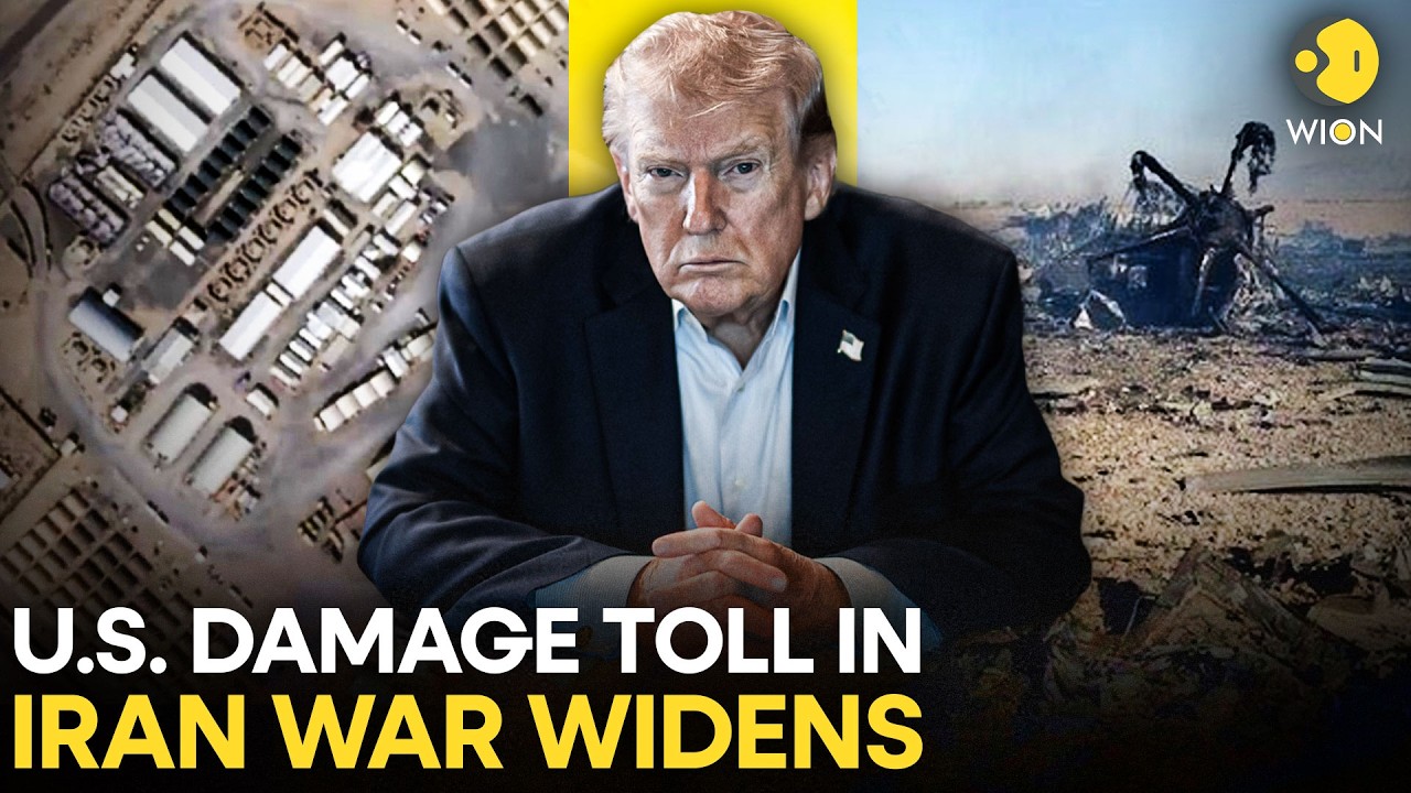 US-Iran War LIVE: Satellite Images Show US Suffered Heavier Losses Than Admitted in Iran War | WION