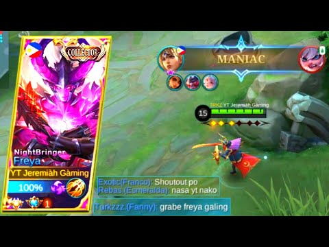 THIS IS WHY FREYA ALWAYS META OFFLANER🔥 | TOP GLOBAL FREYA | FREYA BEST BUILD 2022 | MUST TRY | MLBB