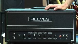 Video thumbnail for Reeves Amps  - Custom 225 bass amp by Lance Keltner Music