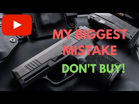 My First Pistol Review SIG P365