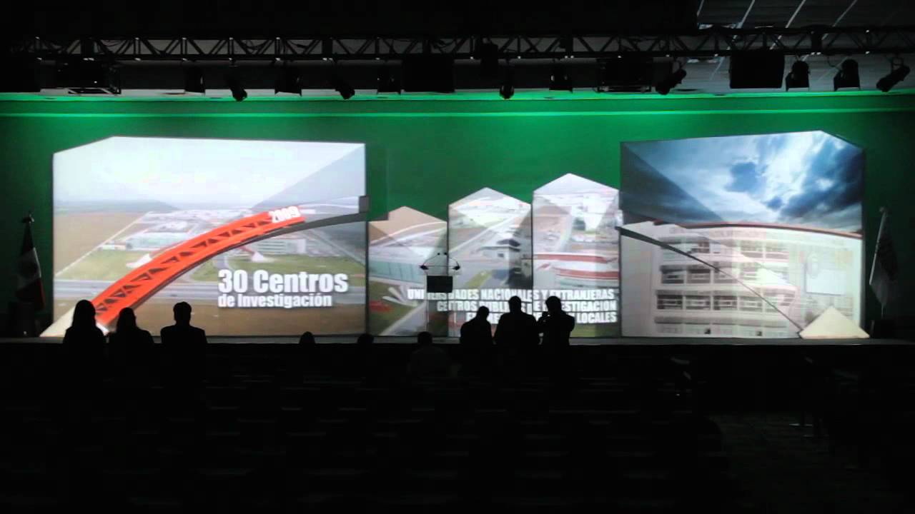 Video Mapping ADIAT MTY 2012