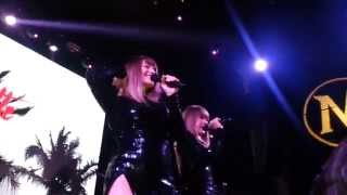 Brigitte, "Ohlala" at Yoyo club.