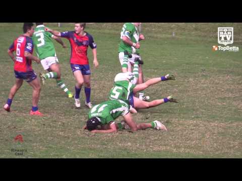 2016 ICRL Round 12 Under 18's Highlights - Gymea Gorillas Vs Western Suburbs Devils