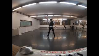 Freestyle with Waacking steps