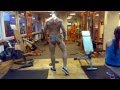 Natural Bodybuilder Owca one day out- posing practice
