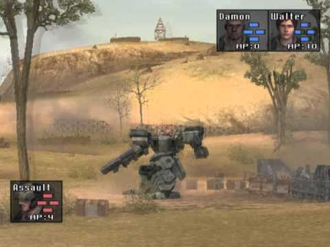 Front Mission 5 Walkthrough - Mission 1 (PC Gameplay)