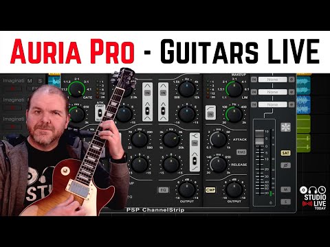 Recording GUITARS in Auria Pro (iPad)