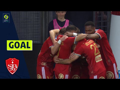 Goal Mohammed Youcef BELAÏLI (34' - SB29) STADE BRESTOIS 29 - FC GIRONDINS DE BORDEAUX (2-4) 21/22