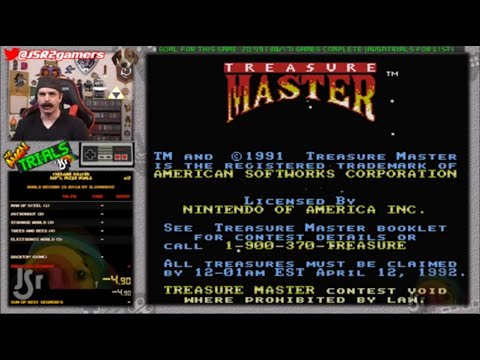 #39: Treasure Master Speedrun in 25:28! (Prize World Ending) | The AVGN Trails of JSR
