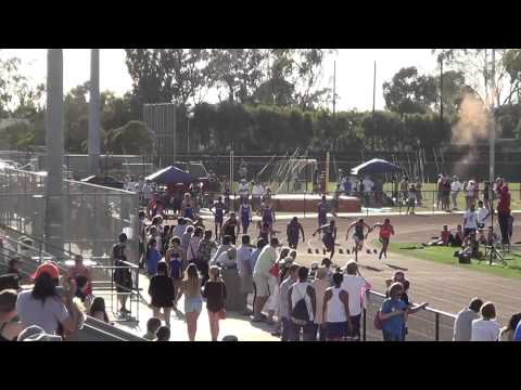 D Gordon - VarB 100m at Sunset Prelims 5-2-14