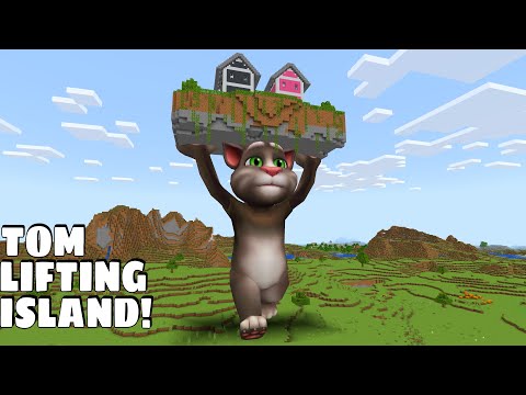 I found TALKING TOM HOLDING FLOATING ISLAND in Minecraft - Gameplay - Coffin Meme