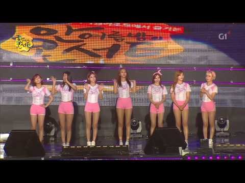 [HD] 140817 AOA - Get Out & Confused & Miniskirt @ G1 Midsummer Night Concert