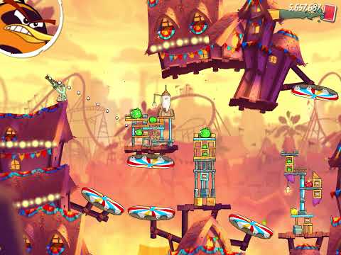 Angry birds 2: level 435 (Pig city/ Ham Francisco)