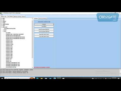 I/O Terminal Multi Tool Opel ACDELCO E83 reading and writing obd2gate