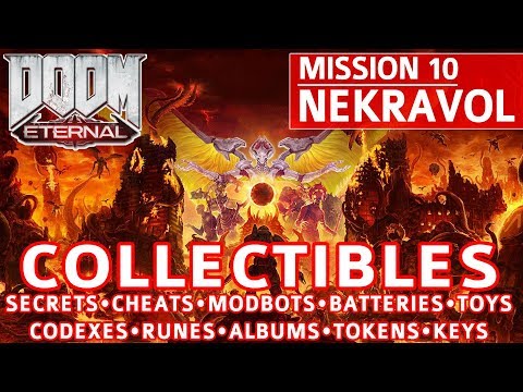 Doom Eternal - Nekravol All Collectible Locations (Secrets, Collectibles, Cheats, Upgrades)