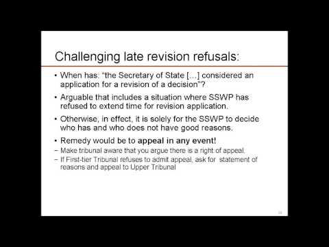 Mandatory Reconsideration Webinar III