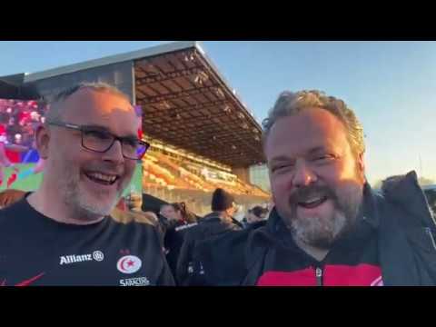 Hal Cruttenden: Rugby Man Saracens v Racing 92