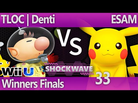 SW 33 Wii U - TLOC | Denti (Olimar) vs ESAM (Pikachu) - Winners Finals