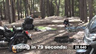 preview picture of video 'Motorcycle Camping at Rawson'