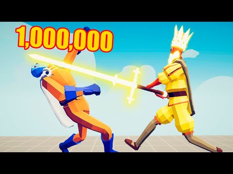1000000 DAMAGE KING SWORD | TABS Totally Accurate Battle Simulator
