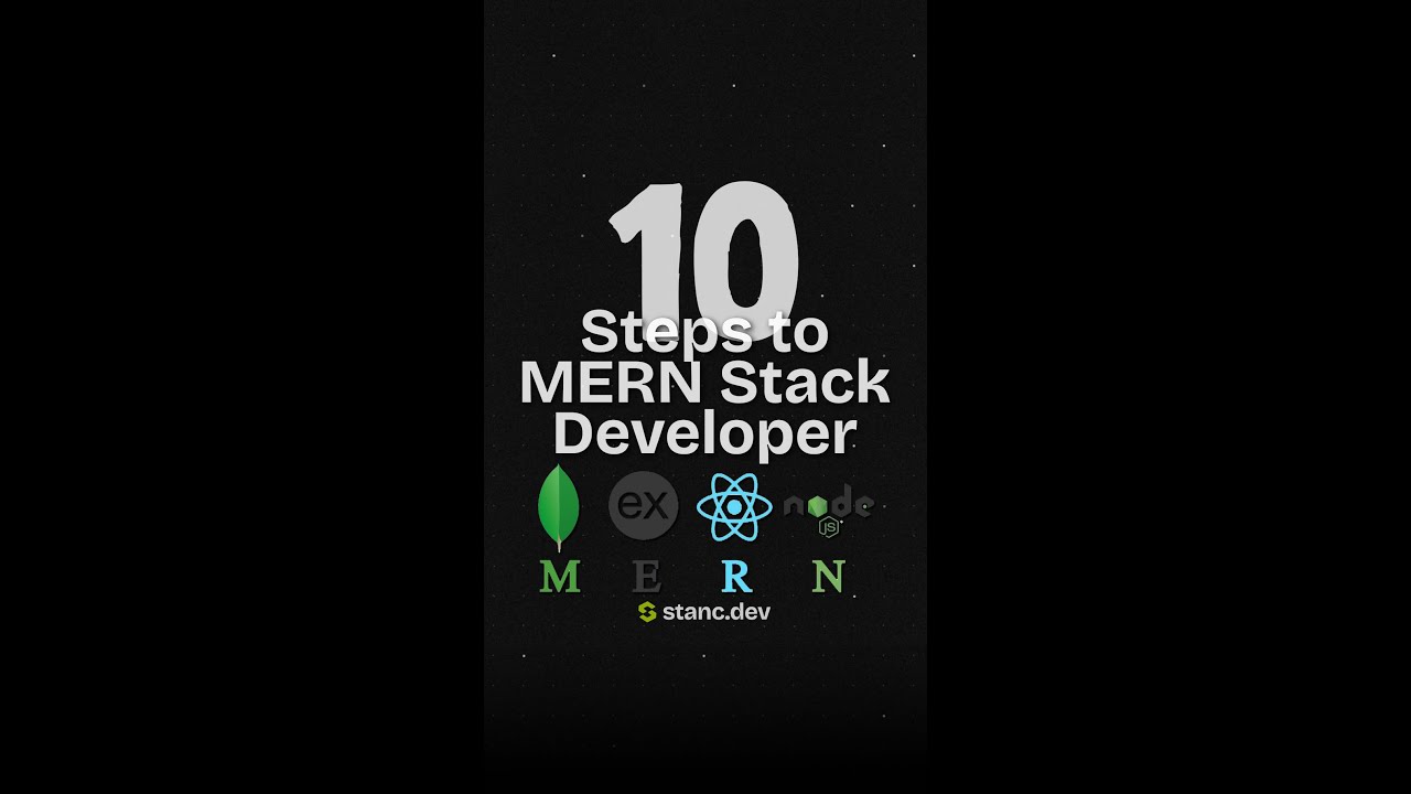 10 Stept to become a MERN FullStack Developer