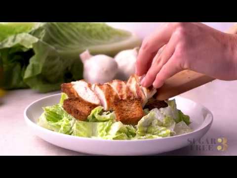 Healthier Chicken Caesar Salad