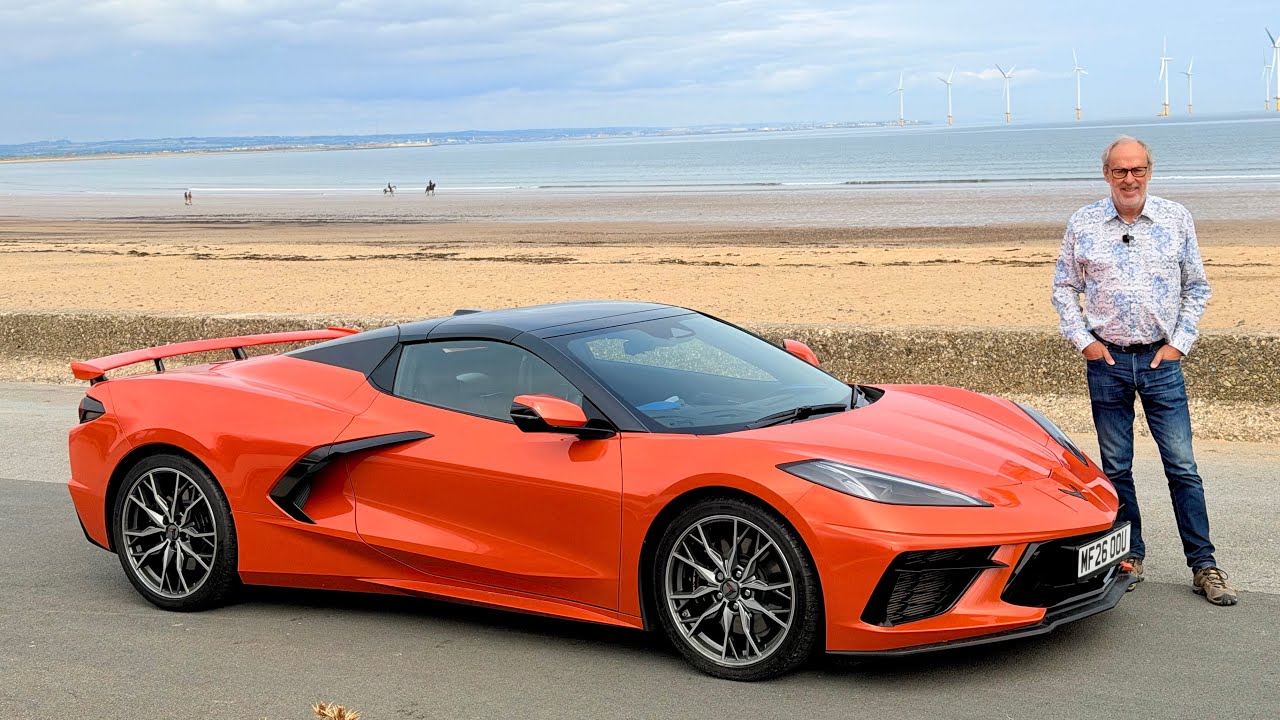 Coast to coast in the RHD 2026 C8 Corvette Stingray. Can it finally compete with the mighty 911?