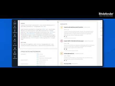 Bitdefender GravityZone XDR