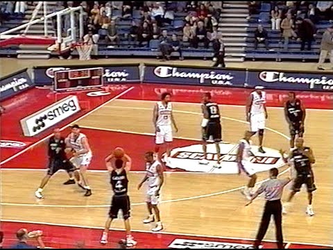 Serie A Play off 2001/'02 Scavolini Pesaro - Fabriano Basket 99-85
