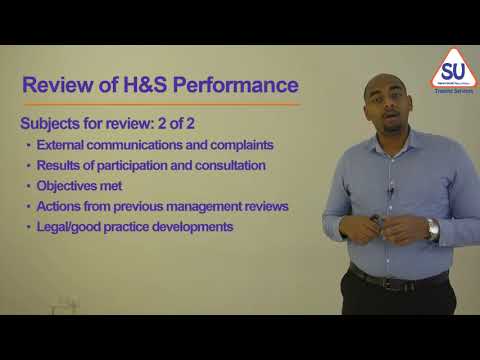 Foundations in Occupational Health Safety Part 1