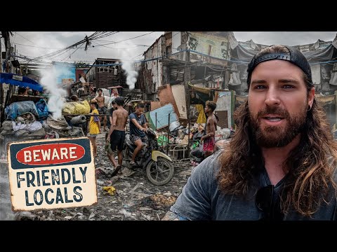 Solo Adventure Through The "Worst" Slum in The Philippines 🇵🇭 (Tondo)