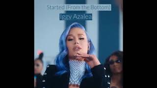 Iggy Azalea - Started (From the Bottom) (Official Audio)