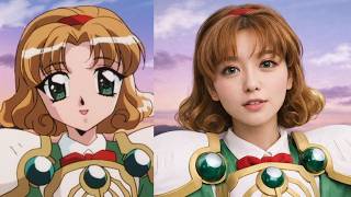 AI Recreates Magic Knight Rayearth…魔法騎士レイアース実写化AI版！光・海・風が現実に