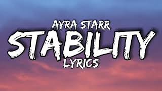Ayra Starr - Sability (lyrics)