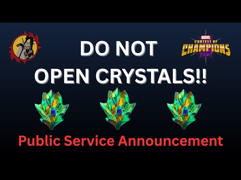 STOP Opening 7-Star Crystals! Summoner Service Announcement!