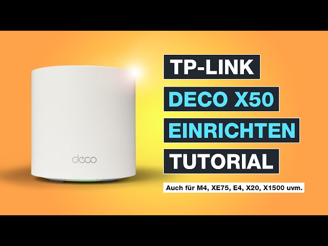 Vídeo relacionado con [Nuevo] TP-Link Deco X1500 (2-Pack) - Sistema WiFi 6 Mesh IA, AX1500 Doble Banda 2.4 GHz/5 GHz, Cobertura hasta 360 m2, 3X Puertos Gigabit por Unidad, 160MHz, ODFMA, 1024QAM, Control Parental