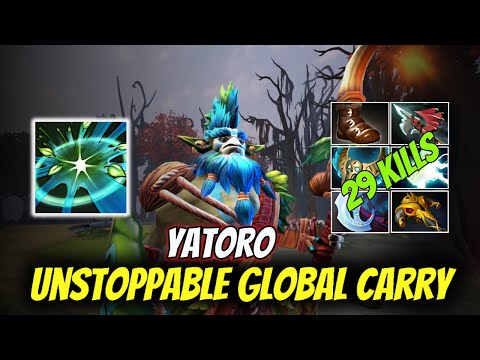 Yatoro's Unstoppable Nature's Prophet DOMINATE game with 29 Kills | Dota 2 Pro Highlights| 7.38b