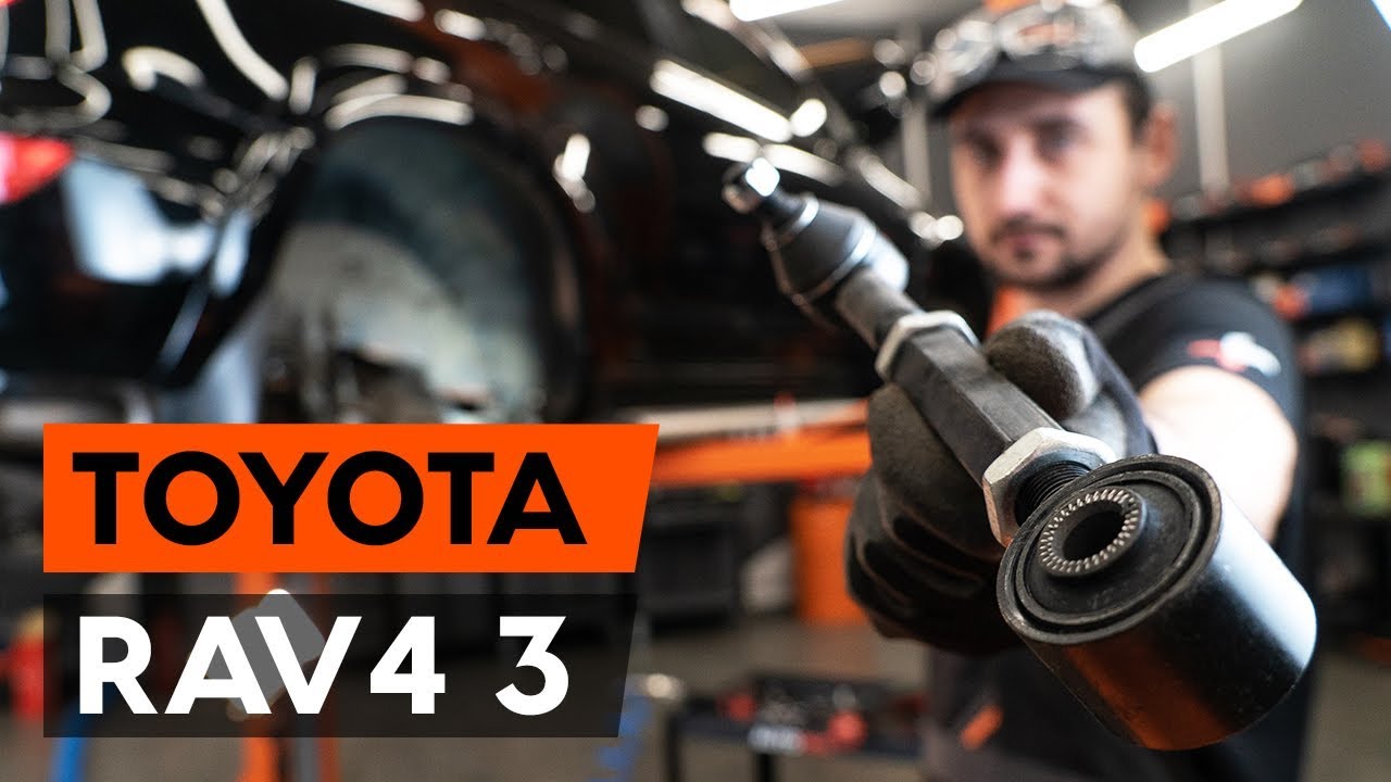 Come cambiare braccio di controllo inferiore della sospensione posteriore su Toyota RAV4 III - Guida alla sostituzione